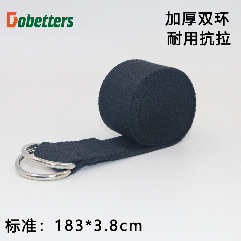 Picture of Yoga Belt Stretch Belt Pure Cotton Yoga Tension Belt Yoga Stretch Belt Stretch Belt Yoga Rope Stretch Yoga Rope