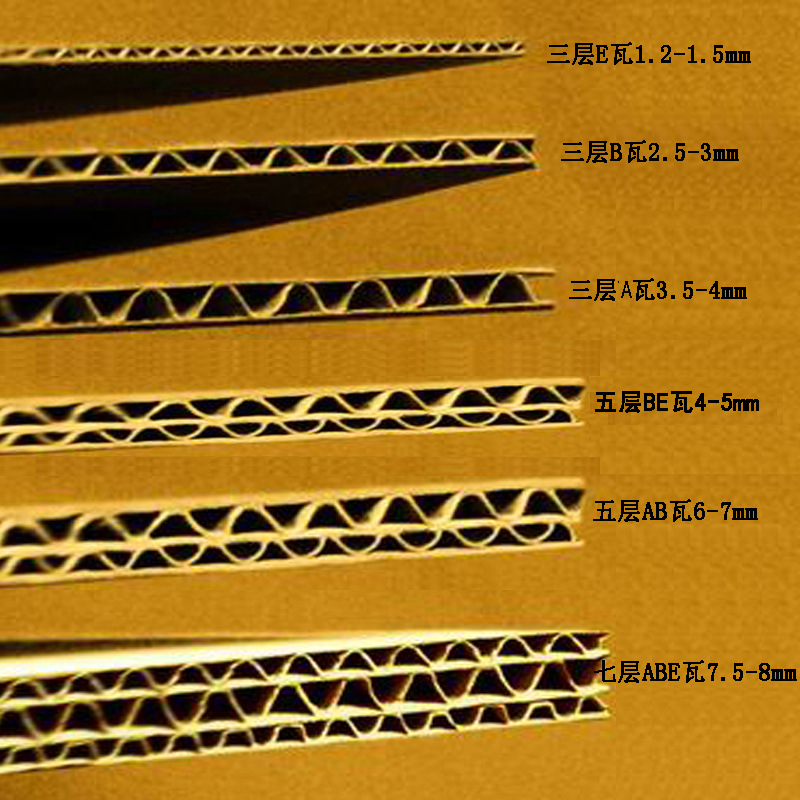 Manufacturer Customized Three-Layer Five-Layer Seven-Layer Handmade Corrugated Cardboard Tray Paper Partition Lining Gasket Wholesale Paper Shell