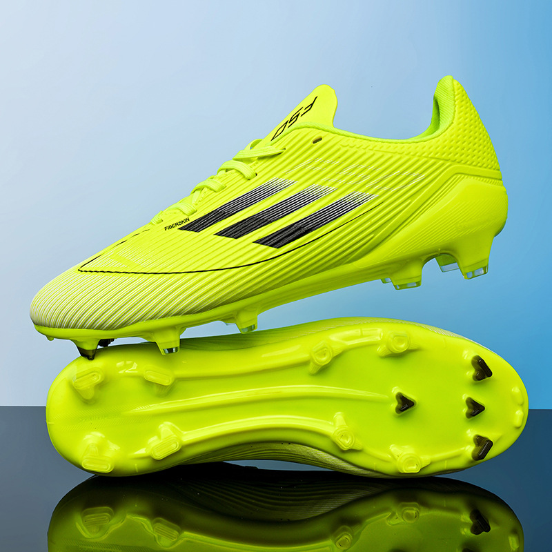 New Football Shoes Large Size Male Students and Female Broken Spike Training Shoes Competition Football Shoes Cross-Border Amazon Spot Delivery