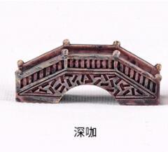 Picture of Micro Landscape Palace Style Bridge Small Bridge Water Simulation Stone Arch Bridge DIY Decorations Accessories Landscaping Small Ornaments