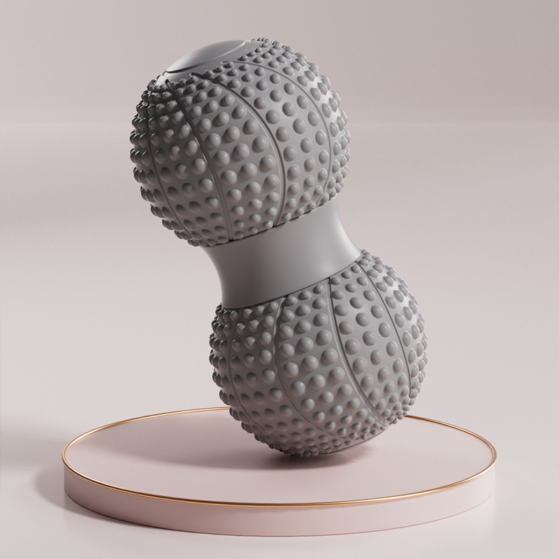 Picture of Fascia Peanut Ball Plantar Massage Spine Muscle Relaxation Double Ball Hip Back Leg Acupoint Stimulation Yoga Massage Ball