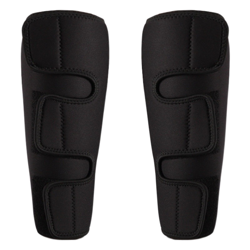 Cross-border fitness calf protection thickened weightlifting squat leg protection diving material pressurized support leg shin protection manufacturers