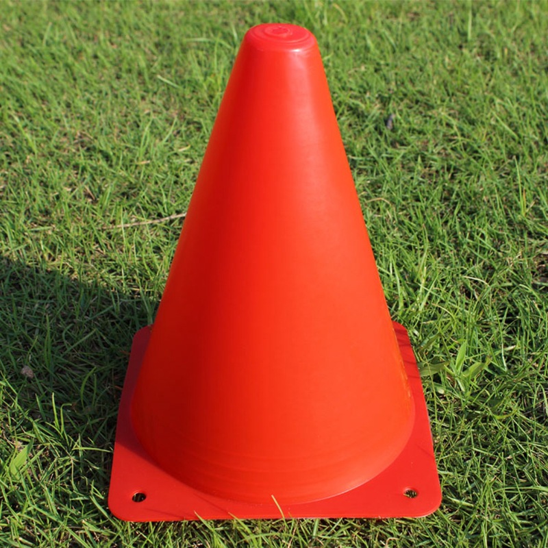Picture of Manufacturers supply 23cm triangular cone sign cone sign cylinder sign obstacle plastic road cone