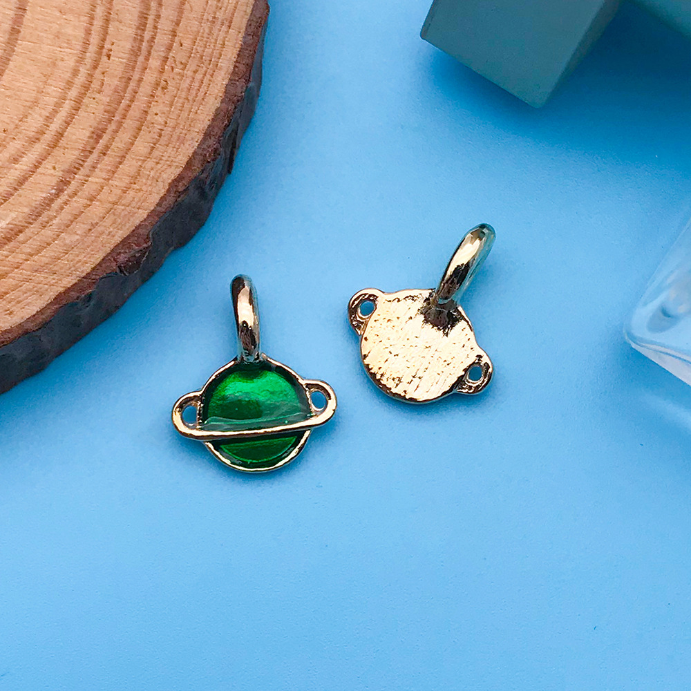 Picture of Mix 30 Color Cartoon Creative Drop Oil Jewelry Zinc Alloy Pendant DIY Earrings Necklace Pendant Jewelry Accessories