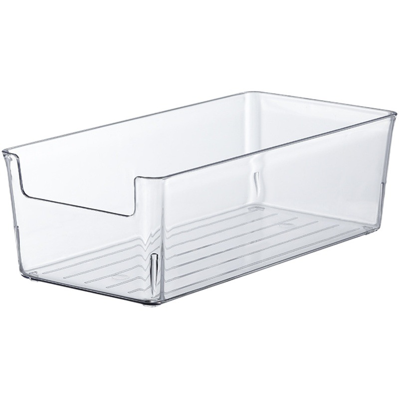 Facial Mask Storage Box Desktop Cosmetics Skincare Household Dormitory Transparent PET Lipstick Sundries Finishing Box Rongling