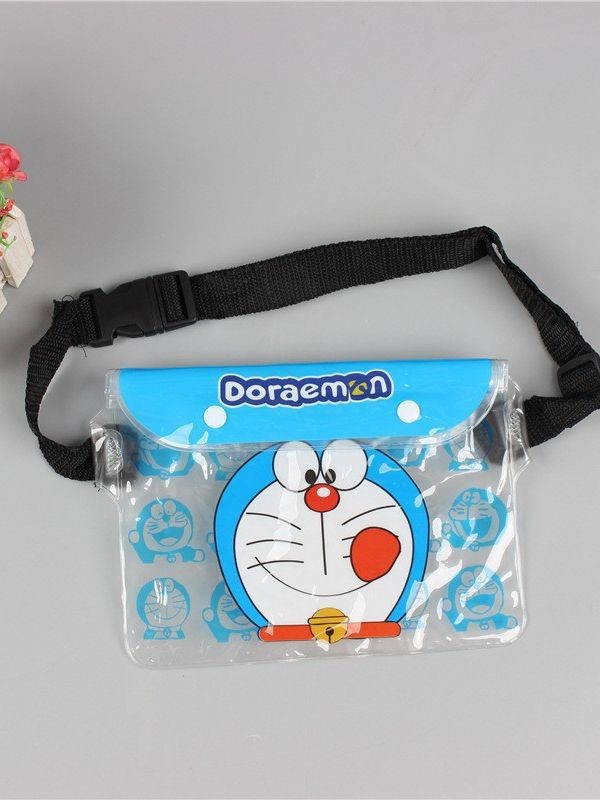 Picture of Spot Pvc Mobile Phone Waterproof Bag Water Splashing Festival Rafting Beach Mobile Phone Waterproof Waist Bag Sports Waist Bag Waterproof Bag