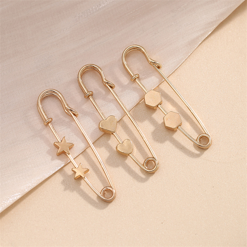 Picture of Tight Waist Pin Skirt Trouser Waist Change Small Adjustable Buckle Trouser Leg Change Short Fixed Artifact Clothes Anti-Light Brooch Accessories