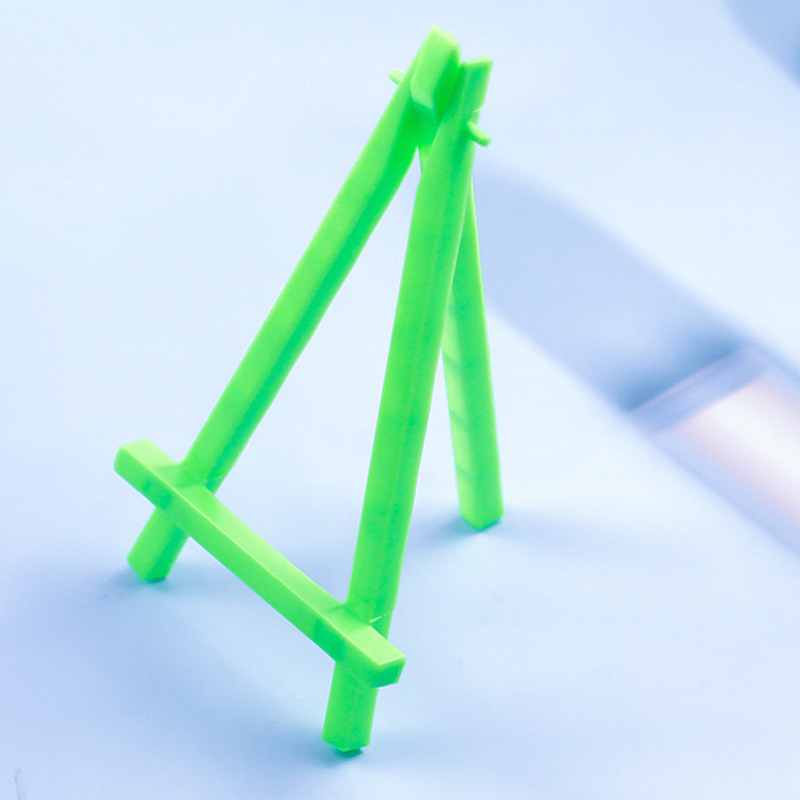 Picture of Manufacturer Wholesale Children's Colorful Plastic Display Easel Mini Student Small Tripod Picture Frame Photo Frame