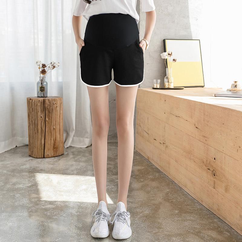 Picture of Pregnant Women's Shorts Spring and Summer Thin Leggings Outer Wear Safety Pants Spring and Autumn Loose Fashion Casual Sports Pants Summer Wear