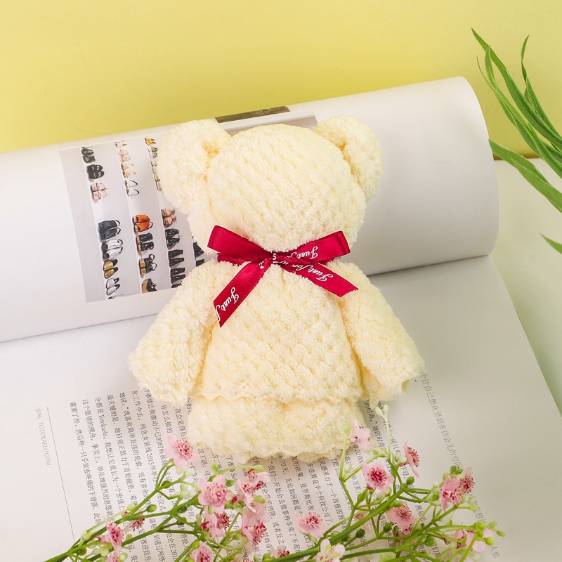 Picture of Bear Towel Hand Gift Wedding Gift Birthday Return Gift Wedding Shop Christmas Gift Opening Gift Bear Towel