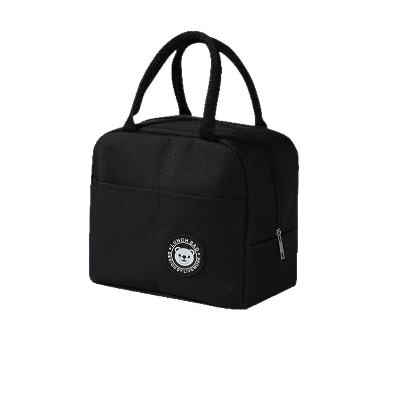 Picture of Insulated Lunch Box Bag Bento Handbag for Students with Meals Waterproof and Oil-proof Meal Bag for Office workers Thickened Aluminum Foil Bag
