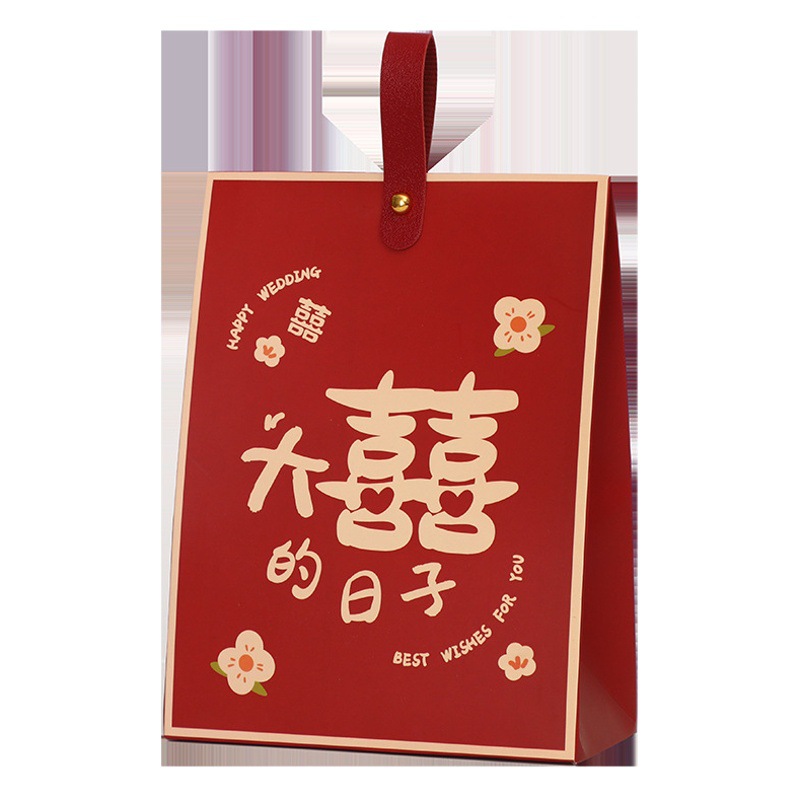 Wedding Candy Box 2025 Creative Wedding Hand Gift Candy Box Candy Gift Box Empty Box Portable Candy Bag