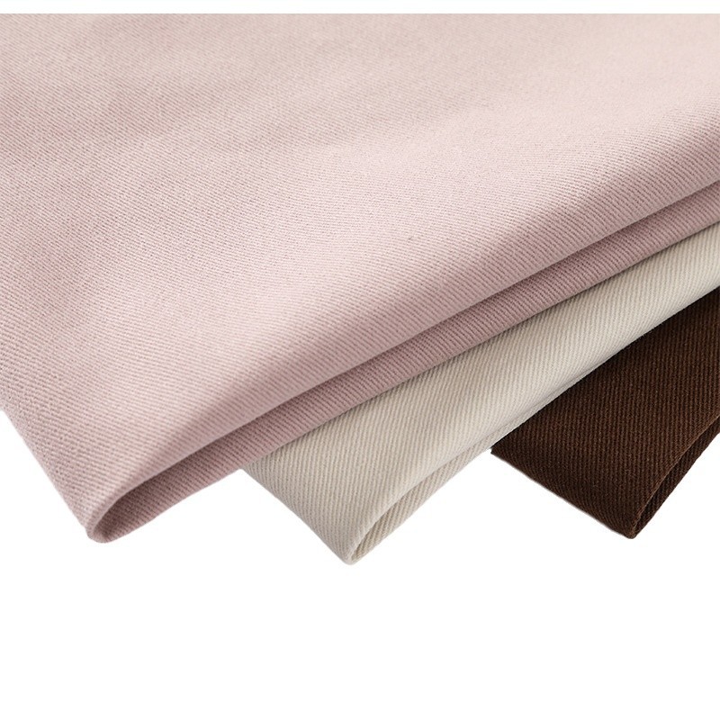 Picture of Non-elastic woven vulcanized dyed fabric twill hat coat casual tooling pants fabric cotton gauze card