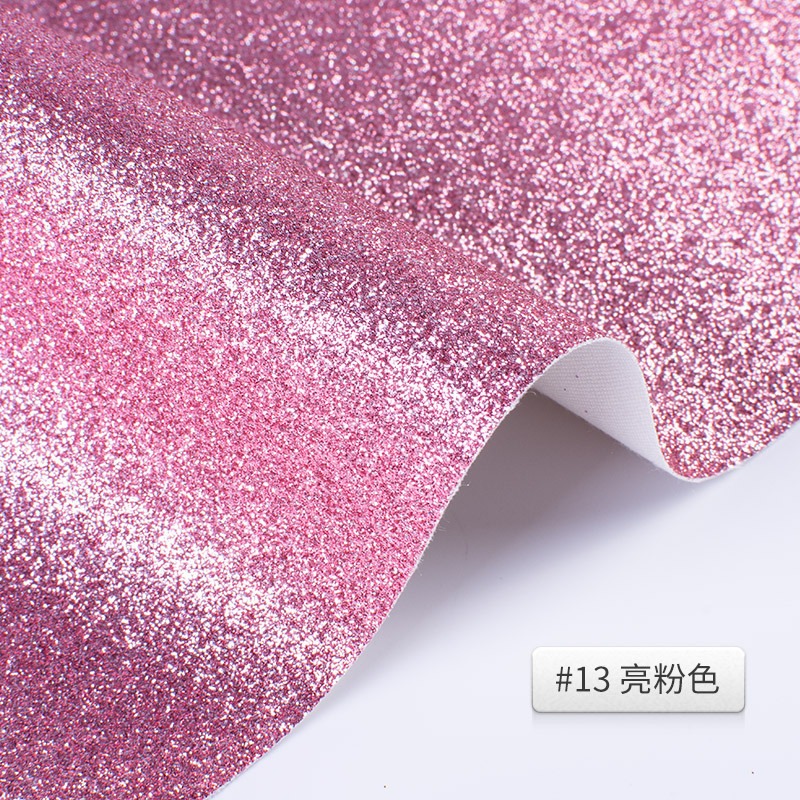 Picture of Glitter Cloth Pu Leather Fabric Glitter Christmas Glitter Sequin Textile Leather Glitter Clothing Accessories