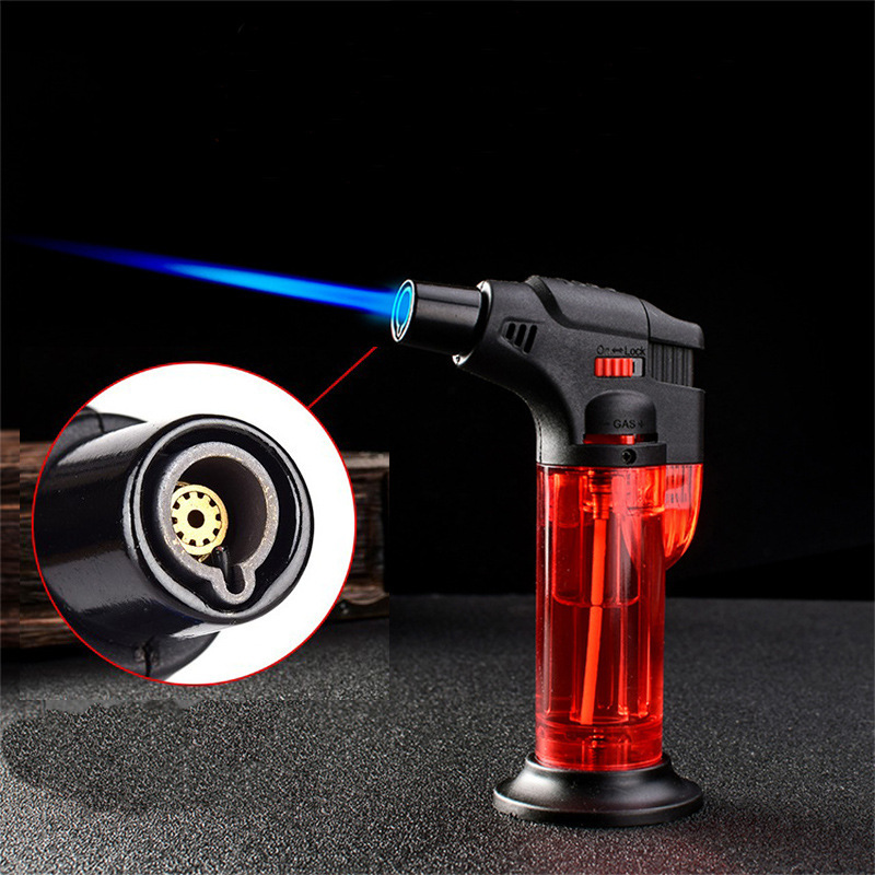 High temperature direct impact personality windproof 603 type inflatable welding spray gun moxibustion point incense barbecue point cigar baking lighter
