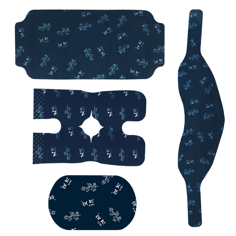 Picture of wormwood warm patch warm knee patch warm foot patch warm neck patch warm waist patch warm baby patch warm neck patch heating patch moxibustion patch