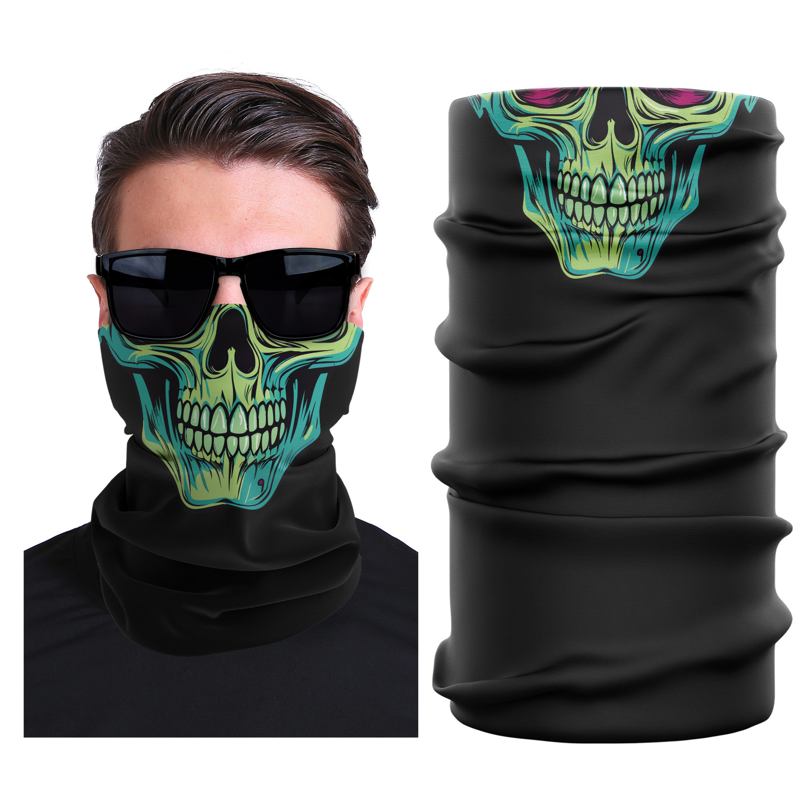 Picture of Xunhui magic scarf outdoor scarf mountaineering riding scarf high elastic seamless Ice Silk face towel cross-border bandana