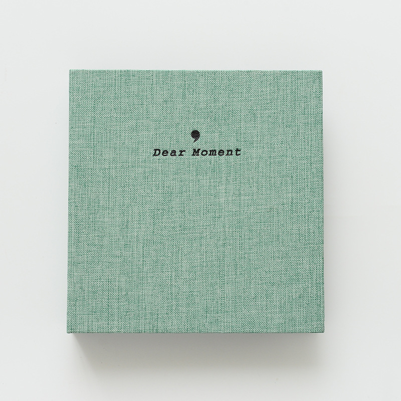 Picture of Wholesale plain cotton linen loose-leaf PP photo album photo album movie ticket storage postcard 3 inch 5 inch
