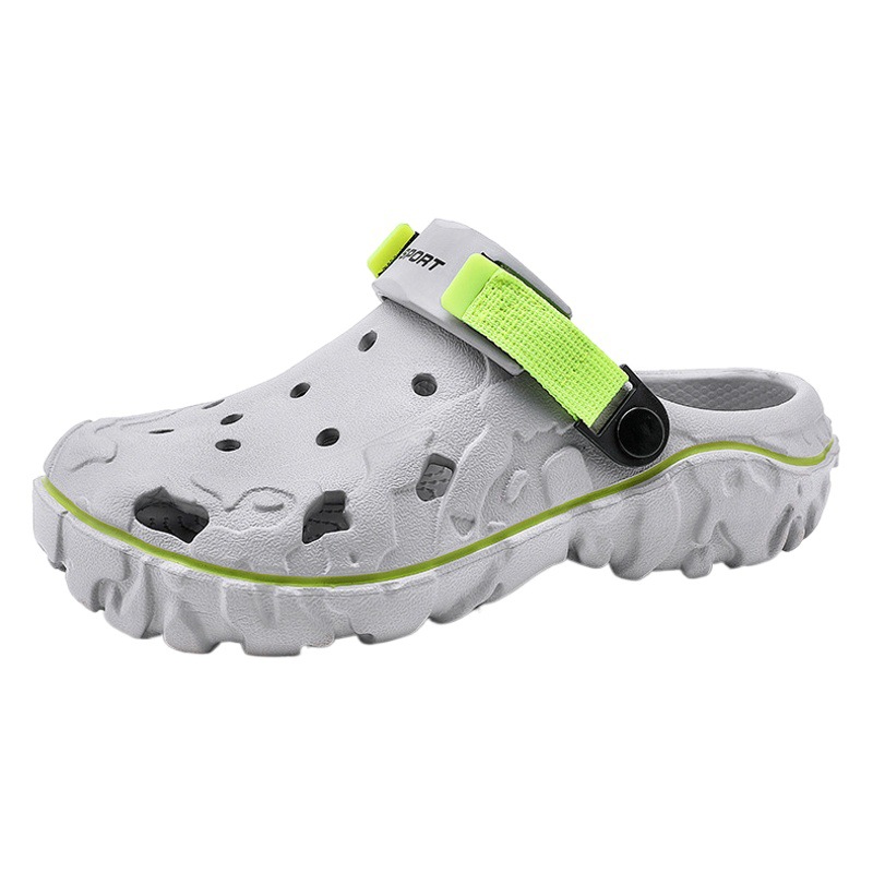 2025 Summer New Style Breathable Soft-soled Outdoor Sports Beach Shoes Cross-border plus size All-match Casual Two-way Fashionable Sandals
