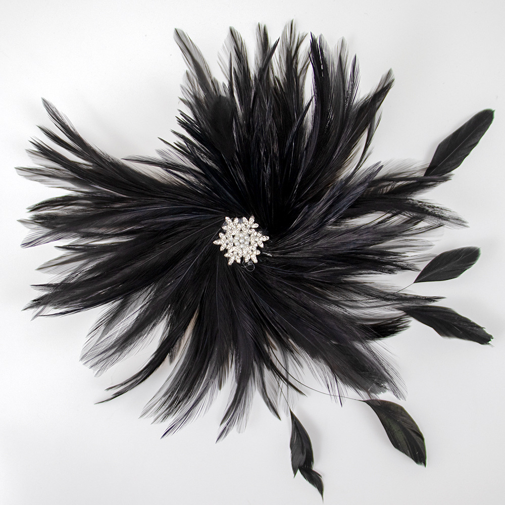 Picture of Christmas Winter New Year Headwear Snowflake Hairpin Side Clip Sparkling Fine Diamond Hairpin New Year Hair Accessories Side