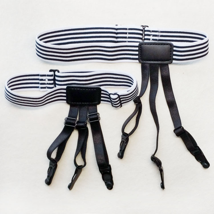 Picture of Cross-border source Amazon WISH unisex shirt non-slip anti-wrinkle Garter clip thigh ring garter belt
