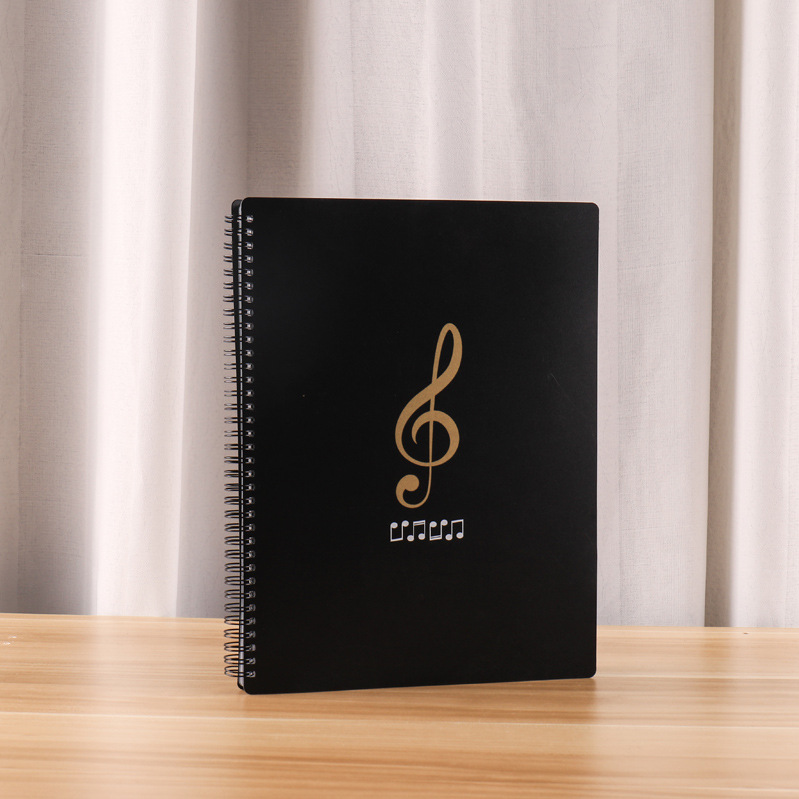 Picture of Factory supply new multifunctional A4 non-reflective music piano music music clip folder 20/30P
