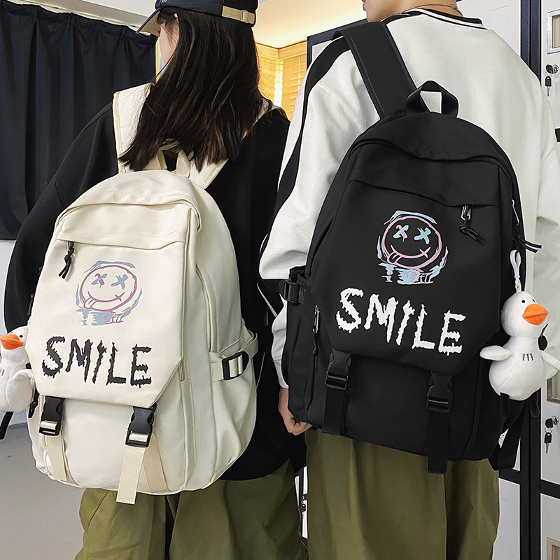 Picture of Schoolbags for Men, College Students, Fashionable Letter Backpacks, Primary School Students, Junior High School Students, High School Students, Wholesale High-Quality Girls