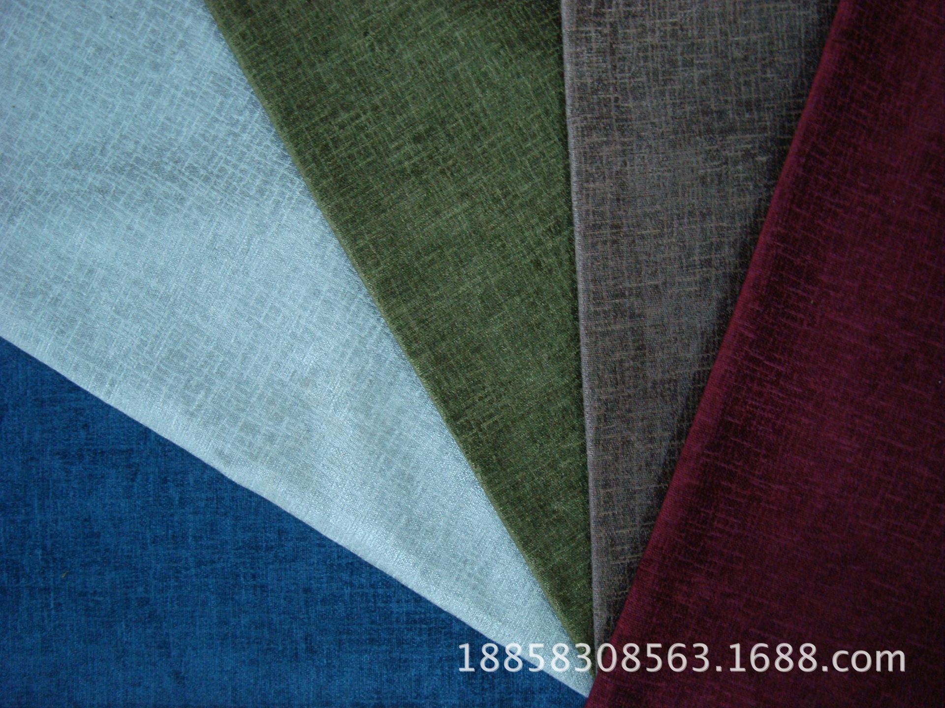 Picture of Chenille Plain Flat Sofa Release Chenille Classic Best-Selling Model Elegant and Simple European Chenille Decorative Fabric