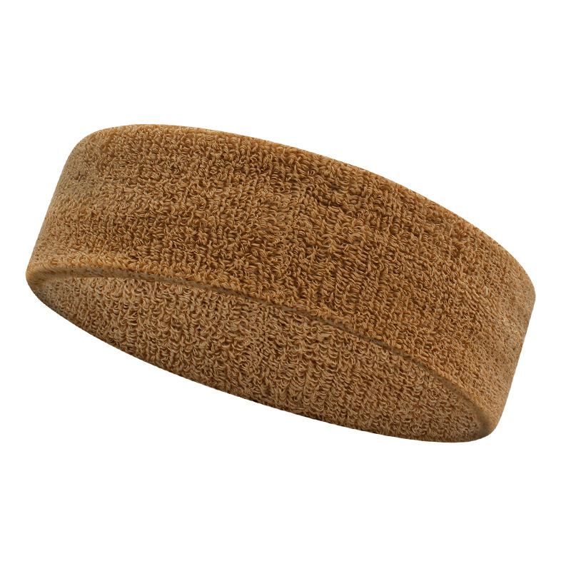 Picture of Factory Direct Sales Sports Elastic Protective Headband Knitted Headband Towel Material Yoga Headband Breathable Sweat-Absorbent Wholesale