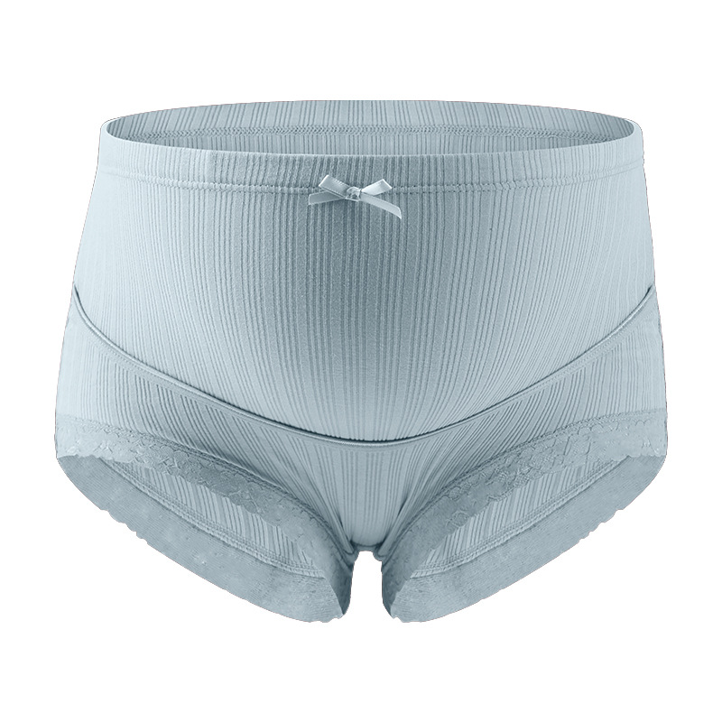 Picture of Maternity Underwear Large Size Breathable High Waist Lace Belly Support Adjustable Pregnancy Threaded Briefs Manufacturer