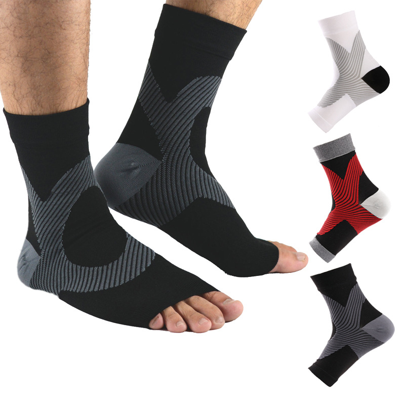 Outdoor Sports Ankle Protection Compression Socks Plantar Fascia Socks Running Ankle Protection Sprain Joint Protection High Elastic Compression Socks
