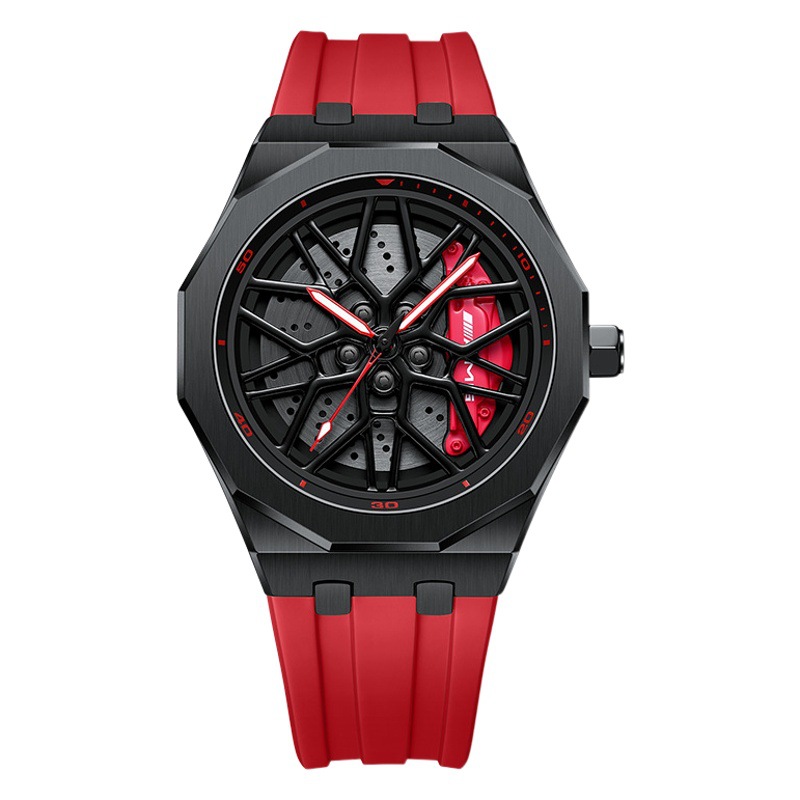 SVJ a generation of car modified wheel hub men's watch AMG G55 forged hollow waterproof hydraulic batch published