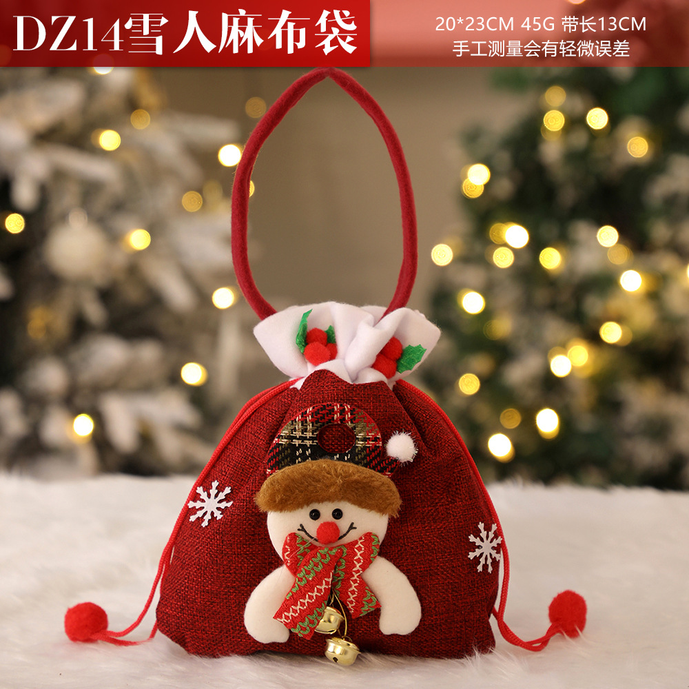 Picture of Christmas Gift Apple Bag Handbag Adult Children Children Christmas Gift Decoration High-end Gift Bag