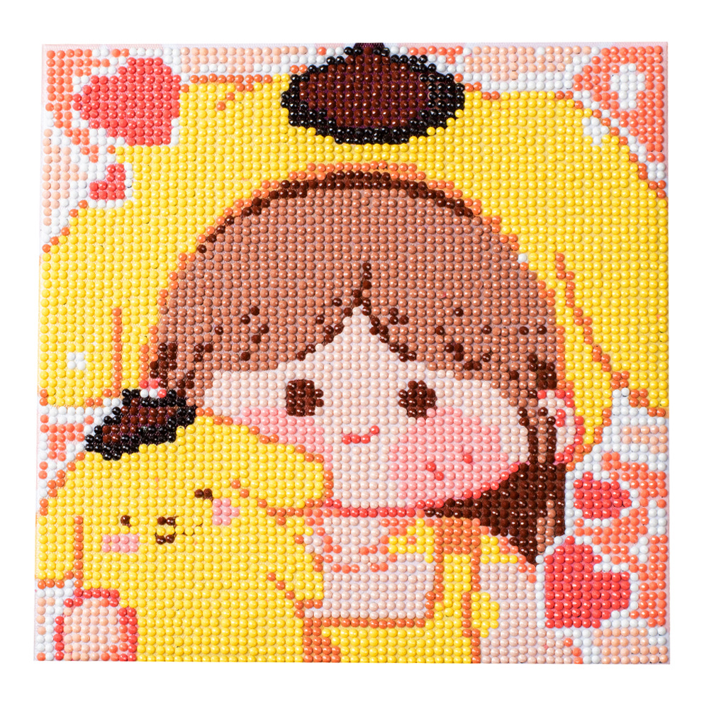Picture of Original God New Diamond painting children student diy handmade diamond material package with frame Cartoon Cartoon educational toys