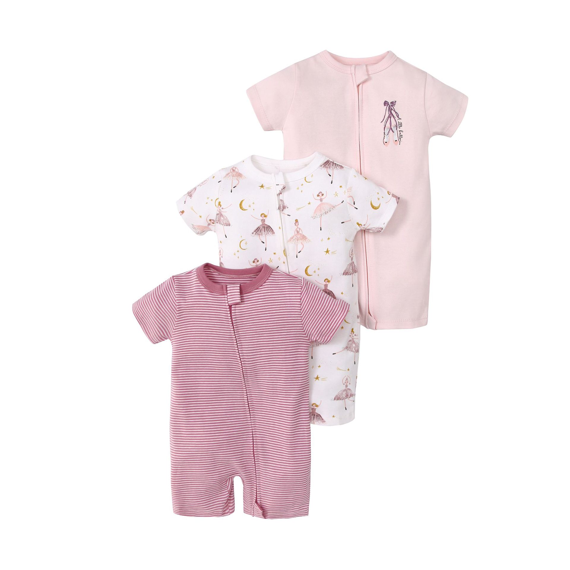 Picture of Foreign trade children's clothing summer baby jumpsuit short sleeve double zipper climbing clothing newborn baby gift box for cross-border