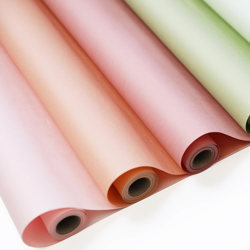 Picture of Solid Color Fenghua Paper Tear Resistant Waterproof Kraft Paper Flower Wrapping Paper Material Valentine's Day Flower Shop Flower Wrapping Paper