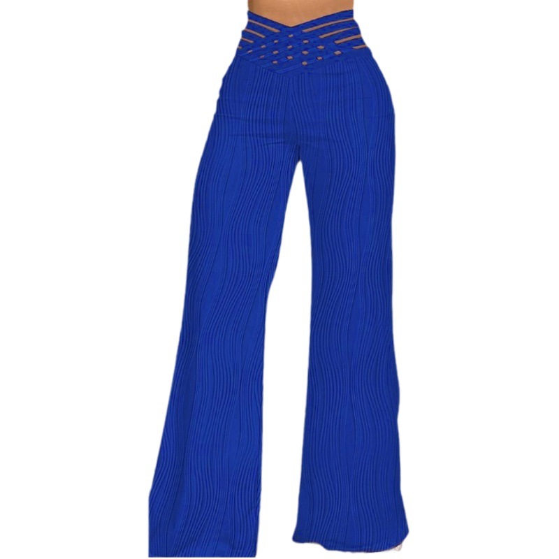 Cross-border 2025 spring and autumn Europe and the United States Amazon wish new jacquard stretch fabric micro-pants women