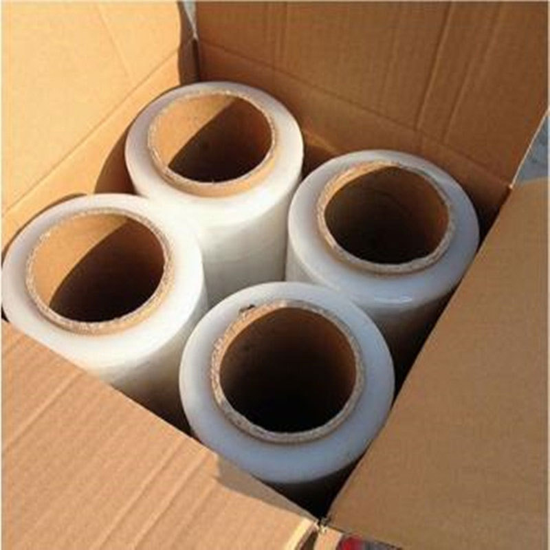 Picture of PE Winding Film Puncture Resistant Tensile Tray Reinforcement Film Moving Protective Film Plastic Wire Film Packing Winding Film