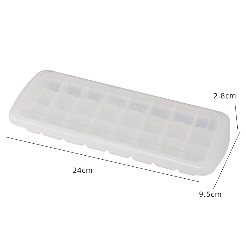 Picture of Ice cube mold commercial creative ice storage box with lid Ice Cube artifact large capacity ice making container Ice Cube mold