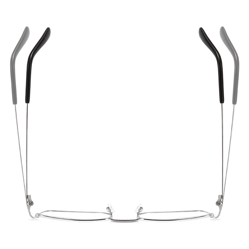 Picture of New special sale metal iron feet reading glasses running rivers and lakes stall full frame clear fashion resin reading glasses wholesale