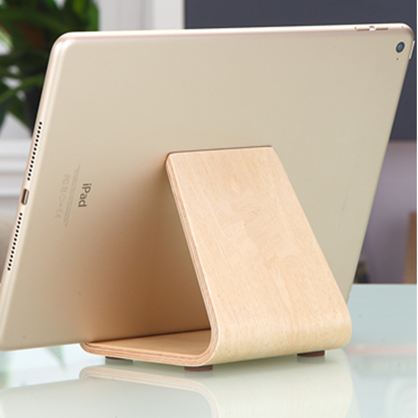 Picture of abothline Bracket Curved Wooden Desktop Universal Wooden Suitable for Flat Frame Integrated Wooden Frame
