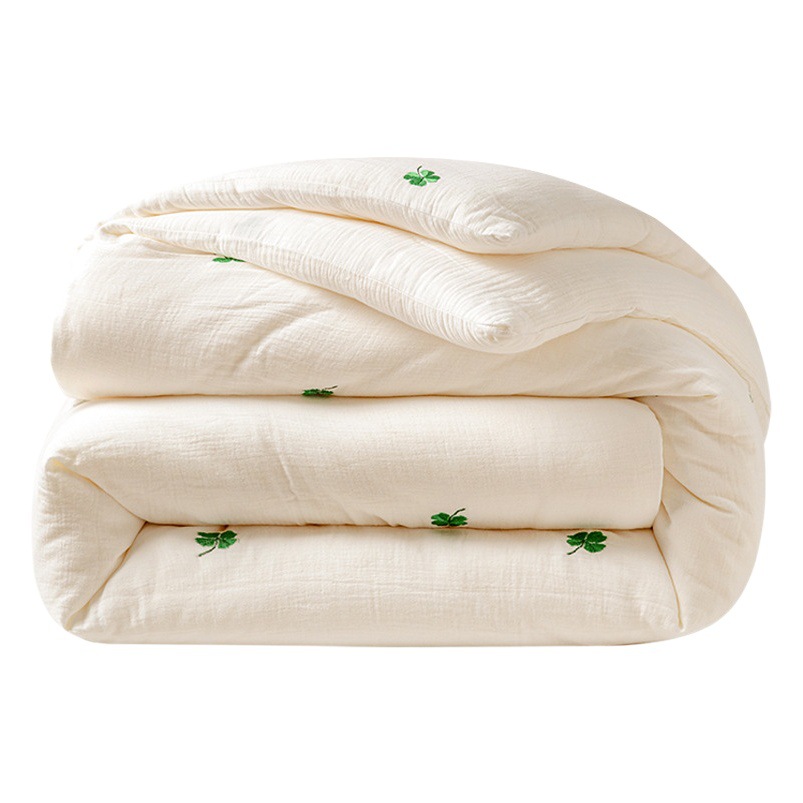 Advanced Sense Class A Double-sided Cool Sense Antibacterial Air-conditioning Quilt Ice Silk Summer Cool Quilt Machine Washable Quilt Core Summer Thin Quilt