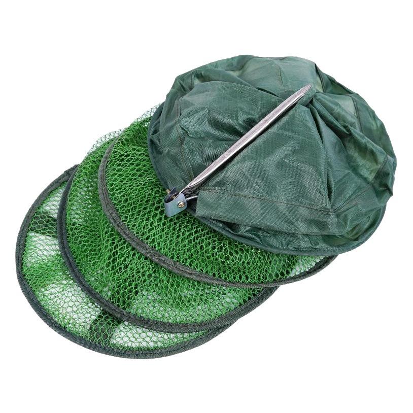 Wholesale Rubber-Coated Steel Fish Traps, Stainless Steel Fish Traps with Rubber-Coated Edges, Net Bags for Wild Fishing, Small Fishing Traps, Steel Fish Traps