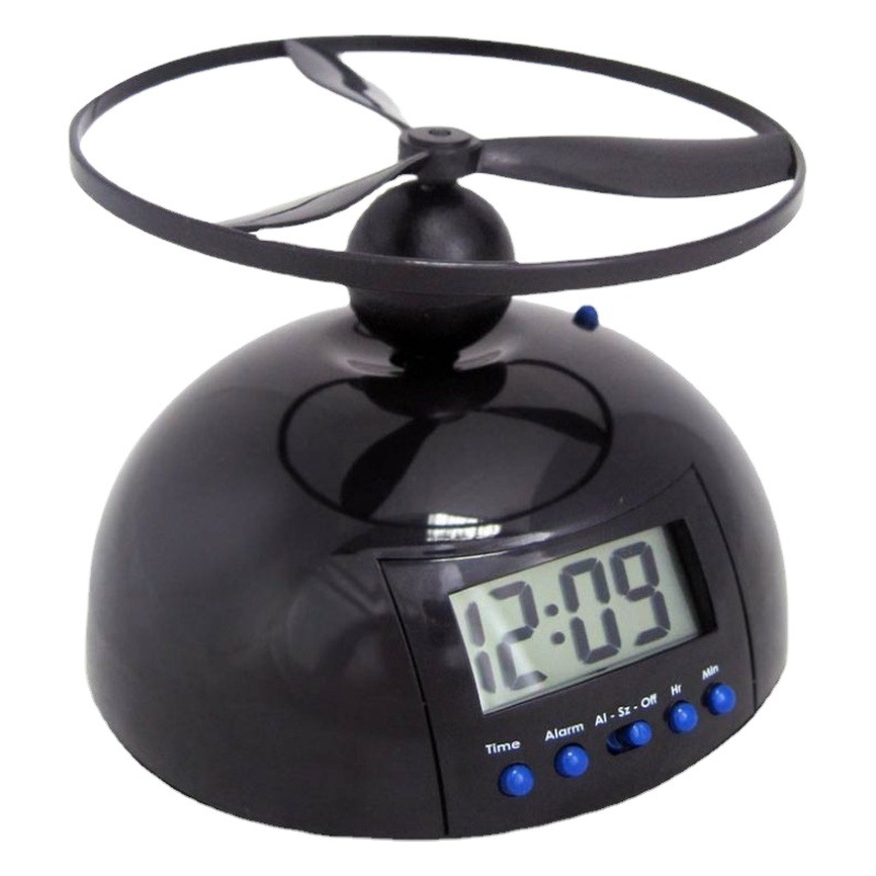 New creative alarm clock for students Children's Digital Desktop bedroom bedside flying led digital alarm clock cross-border