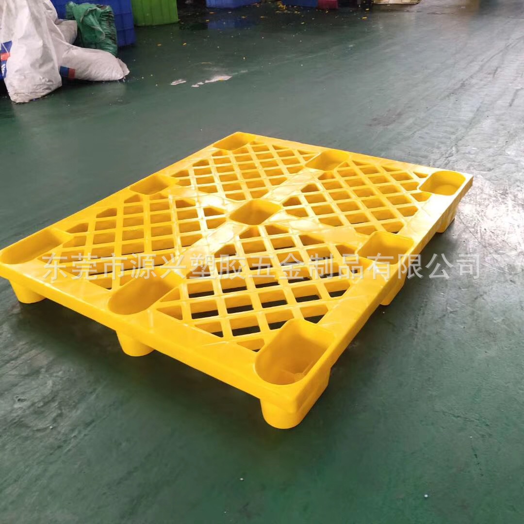 Factory Yellow card board 1210 high strength grid pallet electronic warehouse tray floor mop pedal racket pad