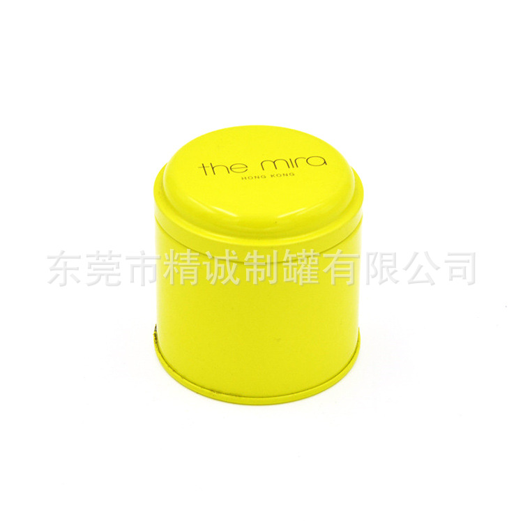 Atmospheric tinplate toothpick packaging jar easy to carry for travel candy jar tinplate cosmetic jar