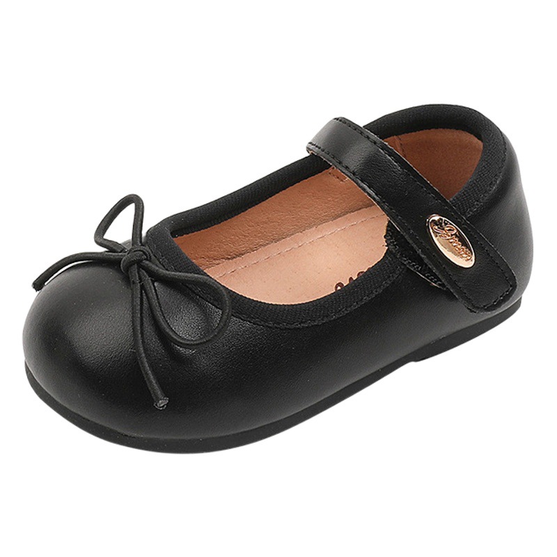 Baby Girl Small Leather Shoes Spring and Autumn Children's Single Shoes Breathable Leather Shoes Little Girl Princess Shoes Soft Sole Baby Toddler Shoes