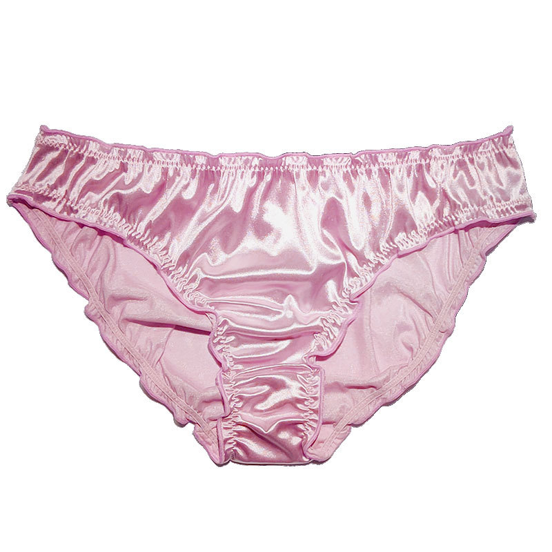 Picture of Cross-border Amazon Large Size Women's Underwear Low Waist European and American Sexy Soft Comfortable Super Stretch Color Thong Pure Cotton