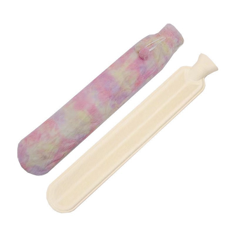 Picture of Belt hot compress warm hand water bag warm shoulder neck plush rubber hot water bag Flushing strip warm hand treasure spot wholesale