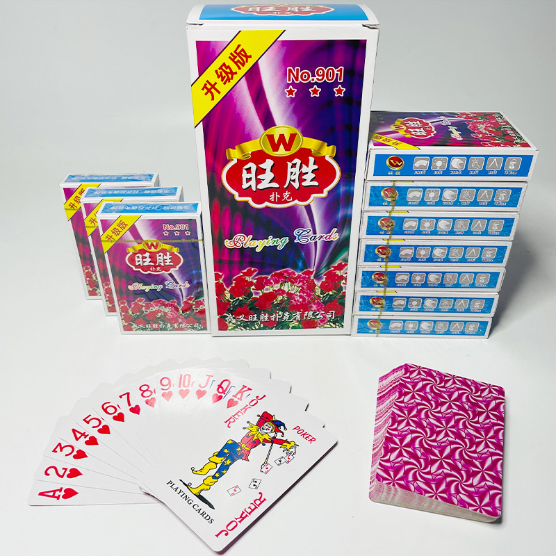 Picture of A variety of optional durable playing cards manufacturers straight hair high-grade thickened hard upgraded chess room Super Special